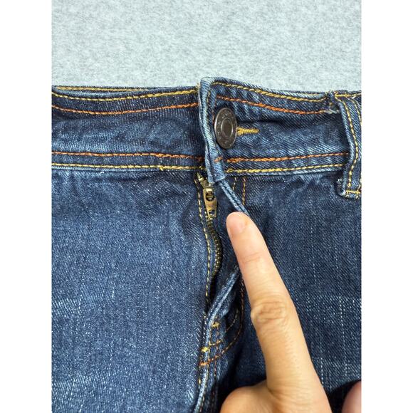 Y2K SO Junior Womens Size 7 Blue Denim Mini Skirt - Picture 6 of 6